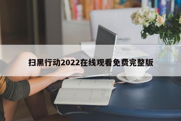 扫黑行动2022在线观看免费完整版